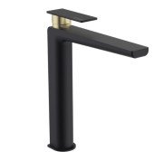 Смеситель для раковины Аквародос Cuba однорычажный черный матовый АР000110463