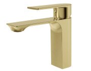 Смеситель для раковины Аквародос Modena однорычажный золото АР000110526