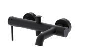 Смеситель для ванной Аквародос Madrid однорычажный черный матовый АР000110518