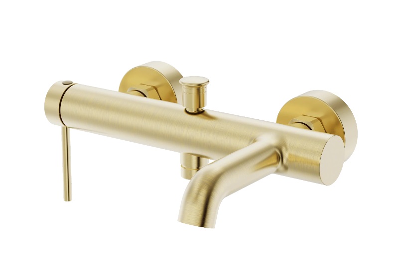 Змішувач для ванної кімнати Аквародос Madrid одноважільний золото АР000110519