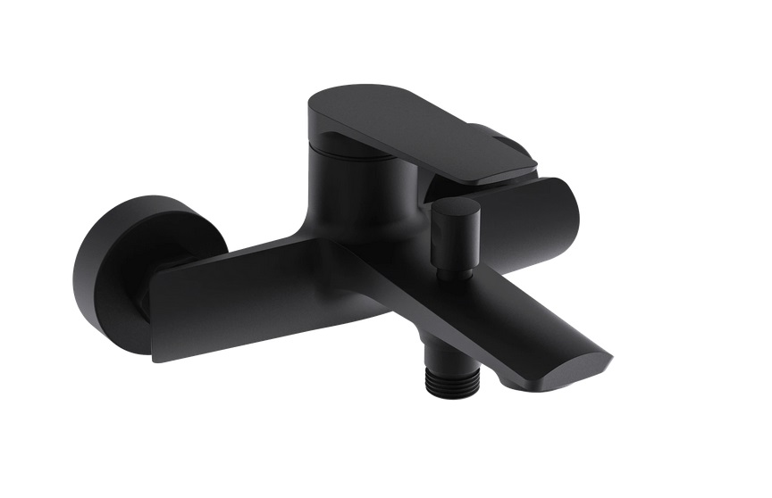 Змішувач для ванної кімнати Аквародос Valencia одноважільний чорний матовий АР000110503