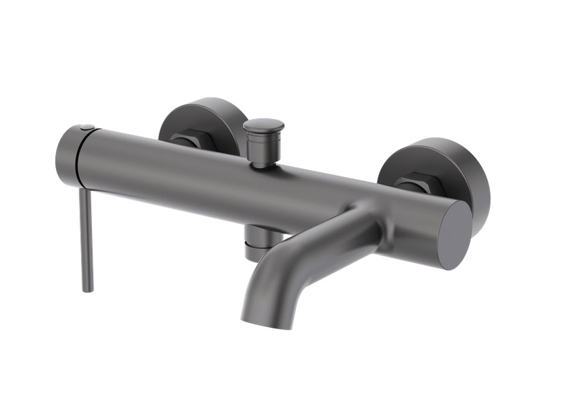 Змішувач для ванної кімнати Аквародос Madrid одноважільний gun metal АР000110520