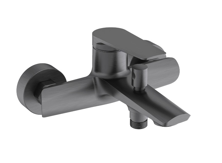 Змішувач для ванної кімнати Аквародос Valencia одноважільний gun metal АР000110504