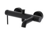 Смеситель для ванной Аквародос Madrid однорычажный черный матовый АР000110518