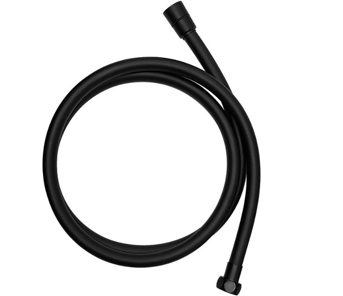 Душовий шланг Аквародос Aqua 150 см пластик чорний АР000072173