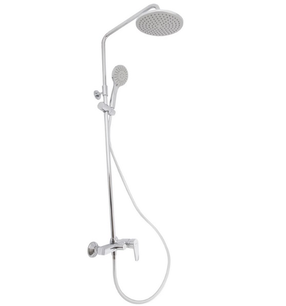 Душева система Аквародос Aqua 4350 із змішувачем хром АР000040491