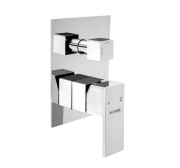 Змішувач для душу Аквародос Avalon вбудований одноважільний хром АР000040402