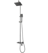 Душевая система Аквародос Leonardo со смесителем gun metal АР000084963
