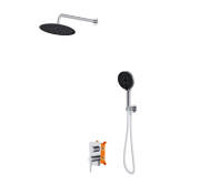 Душевая система скрытого монтажа Аквародос Malaga 01 с верхним душем хром АР000110440