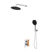 Душевая система скрытого монтажа Аквародос Malaga 01 с верхним душем хром АР000110440