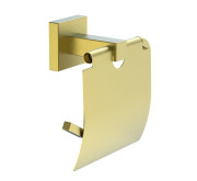 Держатель для туалетной бумаги Аквародос Орландо 8926C с крышкой золото АР000113360