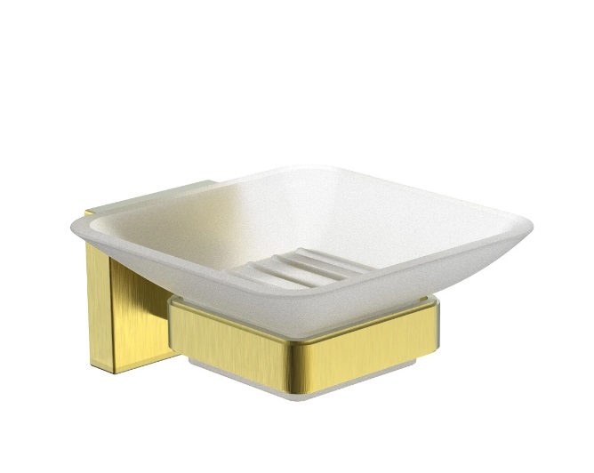 Мыльница для ванной Аквародос Орландо 8922C с держателем золото АР000113362