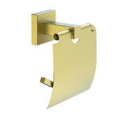 Держатель для туалетной бумаги Аквародос Орландо 8926C с крышкой золото АР000113360