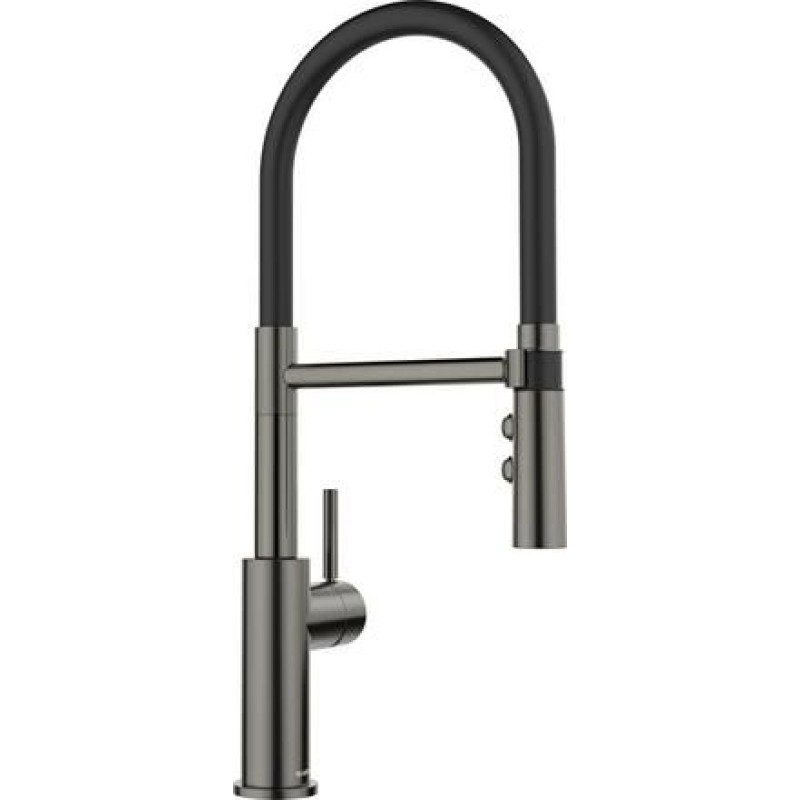 Смеситель для кухни Blanco CATRIS-S Flexo сатиновая темная сталь 527731