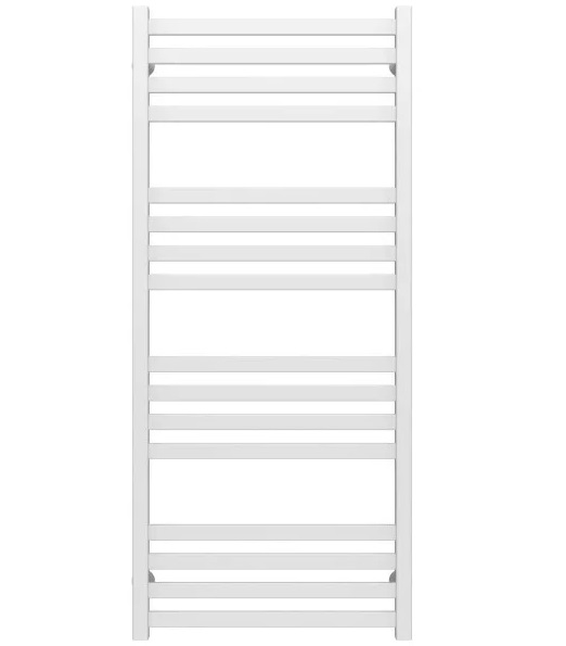 Полотенцесушитель водяной Deffi Magnus П16 500х1200 нижнее подключение белый A.MA.120.50.16.W.A