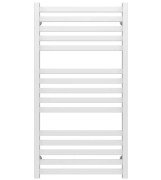 Сушка для рушників водяна Deffi Magnus П15 500х1000 бічне ліве підключення білий A.MA.100.50.15.W.B