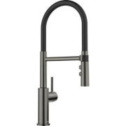 Смеситель для кухни Blanco CATRIS-S Flexo сатиновая темная сталь 527731