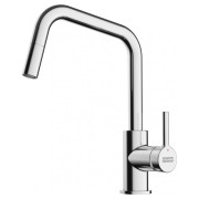 Смеситель для кухни Franke Lina U Pull Down с вытяжным изливом хром 115.0728.476