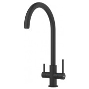 Смеситель для кухни Franke Lina Clear Water черный матовый 120.0703.746