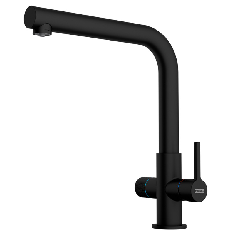 Змішувач для кухні Franke Lina L Clear Water чорний матовий 120.0730.802