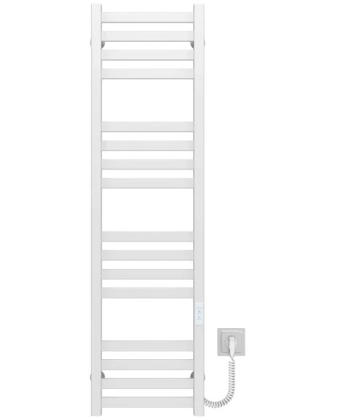 Электрический полотенцесушитель Deffi Magnus П16 200х1200 правое подключение WD04 белый A.MA.120.20.16.E.W.R.4