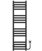 Электрический полотенцесушитель Deffi Magnus П16 200х1200 правое подключение JD04 черный A.MA.120.20.16.E.B.R.2