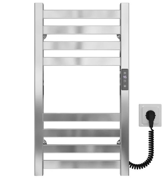 Електрична сушарка для рушників Deffi Magnus П8 300х600 праве підключення JD04 хром A.MA.60.30.8.E.C.R.2