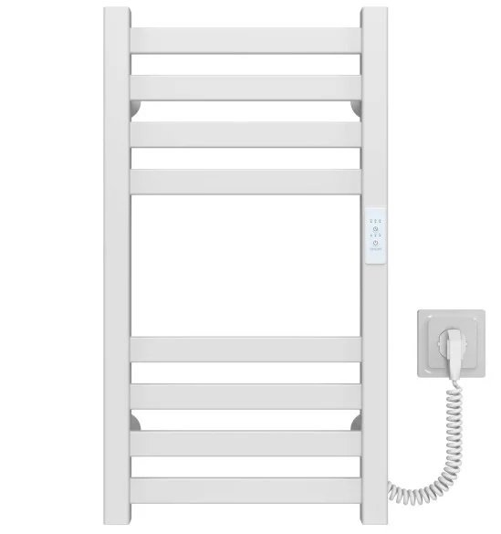 Электрический полотенцесушитель Deffi Magnus П8 300х600 правое подключение WD04 белый A.MA.60.30.8.E.W.R.4