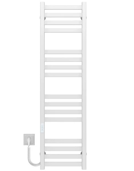 Електрична сушарка для рушників Deffi Magnus П16 300х1200 ліве підключення WD04 білий A.MA.120.30.16.E.W.L.4