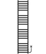 Электрический полотенцесушитель Deffi Magnus П20 300х1600 правое подключение JD04 черный A.MA.160.30.20.E.B.R.2