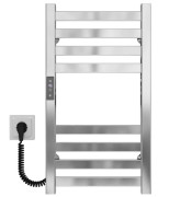 Электрический полотенцесушитель Deffi Magnus П8 400х600 левое подключение JD04 хром A.MA.60.40.8.E.C.L.2