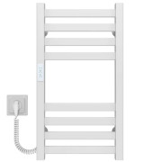 Электрический полотенцесушитель Deffi Magnus П8 400х600 левое подключение WD04 белый A.MA.60.40.8.E.W.L.4