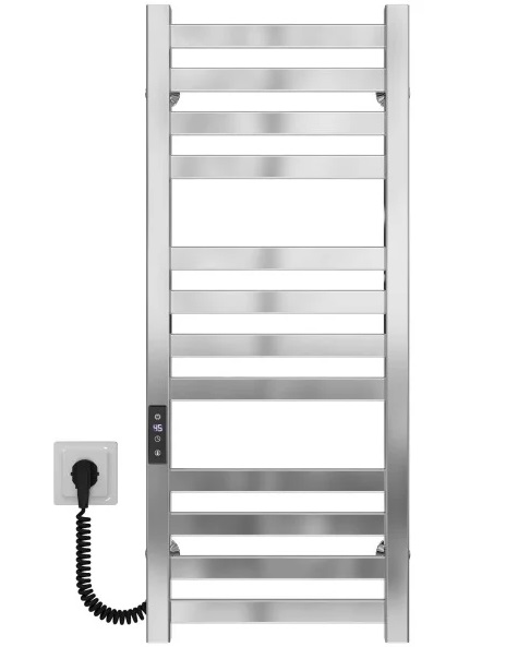 Електрична сушарка для рушників Deffi Magnus П12 400х800 ліве підключення JD04 хром A.MA.80.40.12.E.C.L.2