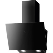 Вытяжка для кухни настенная Faber VRT BK A60 2LS стекло черный 330.0567.491