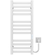 Электрический полотенцесушитель Deffi Magnus П12 400х800 правое подключение WD04 белый A.MA.80.40.12.E.W.R.4