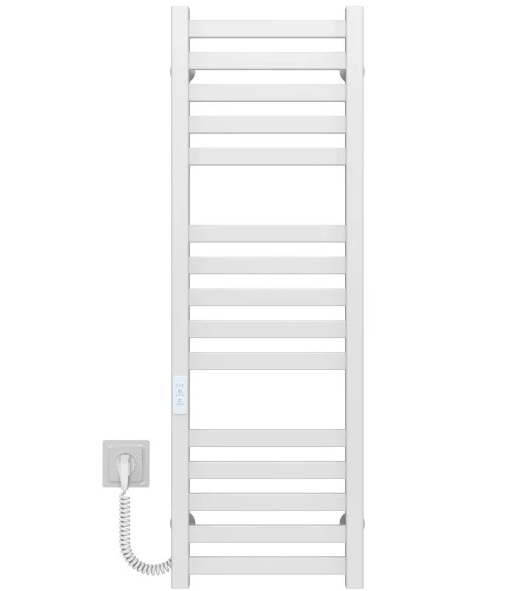 Електричний сушарка для рушників Deffi Magnus П15 400х1000 ліве підключення білий A.MA.100.40.15.E.W.L.4
