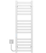 Електричний сушарка для рушників Deffi Magnus П15 400х1000 ліве підключення білий A.MA.100.40.15.E.W.L.4