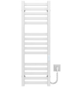 Электрический полотенцесушитель Deffi Magnus П15 400х1000 правое подключение белый A.MA.100.40.15.E.W.R.4