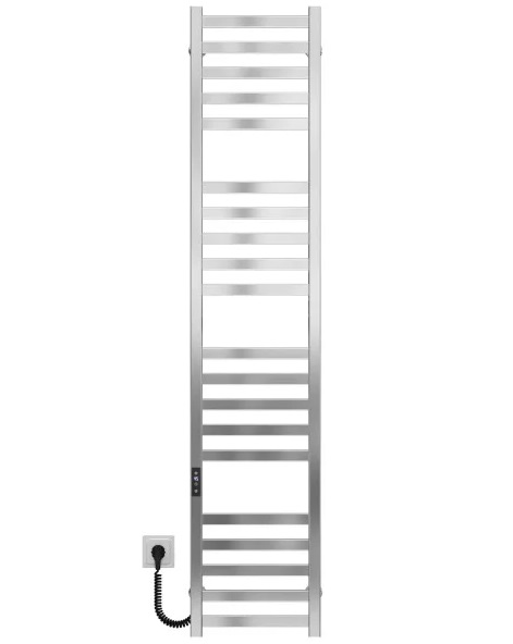 Електрична сушарка для рушників Deffi Magnus П20 300х1600 ліве підключення JD04 хром A.MA.160.30.20.E.C.L.2