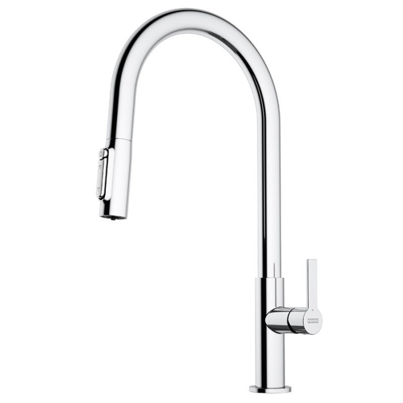 Смеситель для кухни Franke Maris Slim J Pull Down выдвижной излив хром 120.0730.870