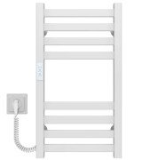 Электрический полотенцесушитель Deffi Magnus П8 400х600 левое подключение WD04 белый A.MA.60.40.8.E.W.L.4