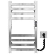 Электрический полотенцесушитель Deffi Magnus П8 400х600 правое подключение JD04 хром A.MA.60.40.8.E.C.R.2