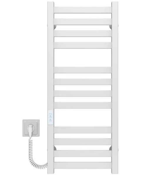 Електрична сушарка для рушників Deffi Magnus П12 400х800 ліве підключення WD04 білий A.MA.80.40.12.E.W.L.4