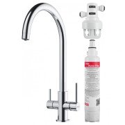 Смеситель для кухни Franke Lina Clear Water с фильтром хром 160.0702.660