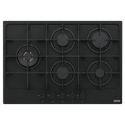 Газовая варочная поверхность Franke Maris FHMA 755 4G DCL MB C фрагранит черный матовый 106.0670.114