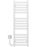 Электрический полотенцесушитель Deffi Magnus П15 400х1000 левое подключение белый A.MA.100.40.15.E.W.L.4