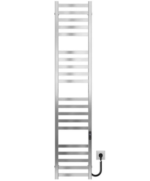 Электрический полотенцесушитель Deffi Magnus П20 300х1600 правое подключение JD04 хром A.MA.160.30.20.E.C.R.2