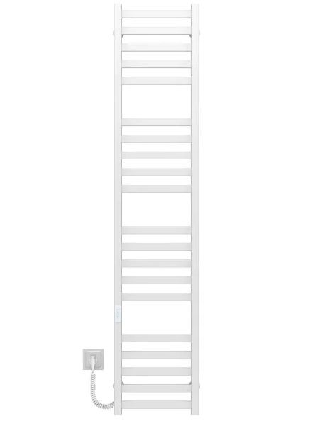 Электрический полотенцесушитель Deffi Magnus П20 400х1600 левое подключение WD04 белый A.MA.160.40.20.E.W.L.4