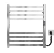 Электрический полотенцесушитель Deffi Magnus П8 500х600 правое подключение JD04 хром A.MA.60.50.8.E.C.R.2
