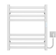 Электрический полотенцесушитель Deffi Magnus П8 500х600 правое подключение WD04 белый A.MA.60.50.8.E.W.R.4